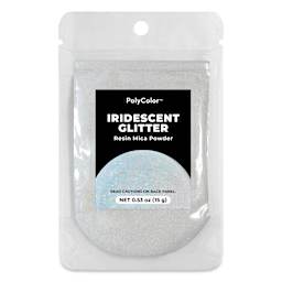 PolyColor Resin Glitter - Iridescent, 15 g