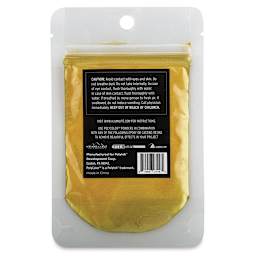 Back of PolyColor Resin Pigment Powder - Yellow Gold, 15 g
