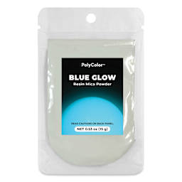 PolyColor Resin Pigment Powder - Blue Glow, 15 g