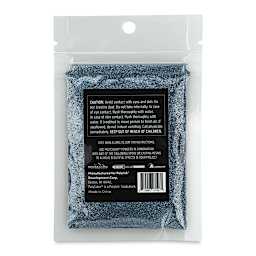 PolyColor Resin Glitter - Blue, 15 g (Back of packaging)