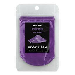 PolyColor Resin Pigment Powder - Purple, 15 g (Front of packaging)