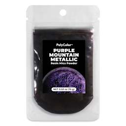 PolyColor Resin Pigment Powder - Purple Mountain Metallic, 15 g