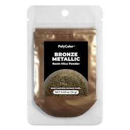 PolyColor Resin Pigment Powder - Bronze Metallic, 15 g