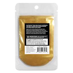 Back of PolyColor Resin Pigment Powder - Gold Metallic, 15 g