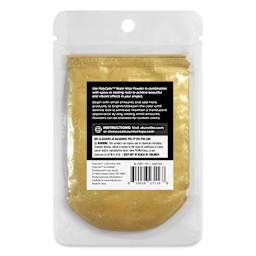 Back of PolyColor Resin Pigment Powder - Gold Metallic Dust, 15 g
