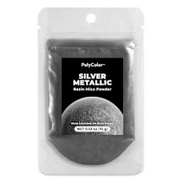 PolyColor Resin Pigment Powder - Silver, 15 g