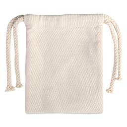 Craft Express Sublimation Printing Drawstring Gift Bags - Off-White, Pkg of 4 (blank gift bag)