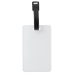 Craft Express Sublimation Printing Luggage Tag - Vegan Leather, Pkg of 4 (blank luggage tag)