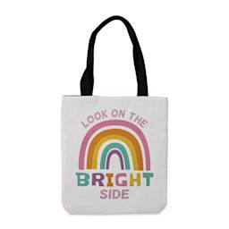 Craft Express Sublimation Printing Tote Bag - Linen, Pkg of 2 (finished tote bag example)