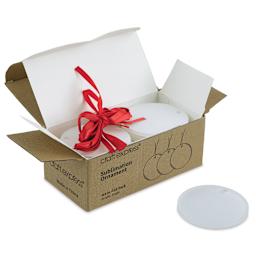 Craft Express Sublimation Printing Ornament - Acrylic Circle, 3", Pkg of 25 (in box)
