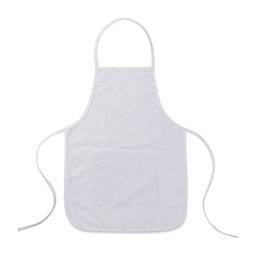 Craft Express Sublimation Printing Apron - Child, White, Pkg of 2 (blank apron)
