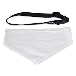 Craft Express Sublimation Printing Pet Product - Pet Scarf with Collar, Medium, Pkg of 2 (blank pet scarf and collar)