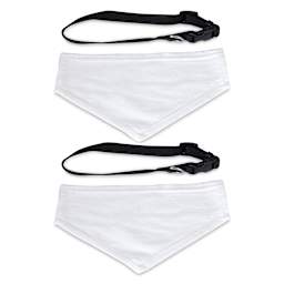 Craft Express Sublimation Printing Pet Product - Pet Scarf with Collar, Medium, Pkg of 2 (out of packaging)