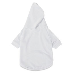 Craft Express Sublimation Printing Pet Product - Pet Hoodie, Large, Pkg of 2 (top of blank hoodie)