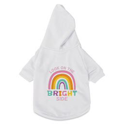 Craft Express Sublimation Printing Pet Product - Pet Hoodie, Large, Pkg of 2 (top of finished hoodie)