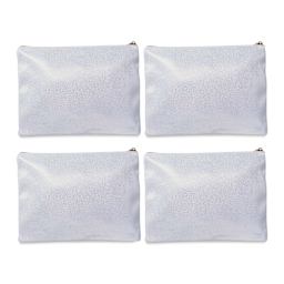 Craft Express Sublimation Printing Makeup Case - Shimmering Glitter, Pkg of 4 (out of packaging)