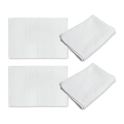 Craft Express Sublimation Printing Towels - Waffle Kitchen Towel, 16" x 24", Pkg of 4 (out of packaging)