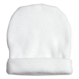 Craft Express Sublimation Printing Baby Products - Fleece Cap, White, Pkg of 4
(blank baby cap)