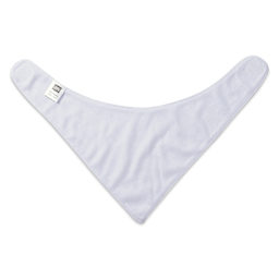 Craft Express Sublimation Printing Baby Products - Bandana, White, Pkg of 4 (single, blank)