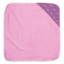 Craft Express Sublimation Printing Baby Products - Hooded Towel, Pink, Pkg of 2 (finished example)