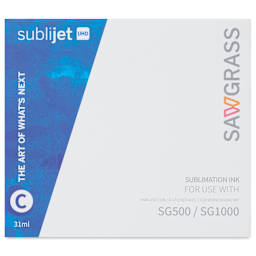 Sawgrass Sublijet Sublimation Printer Ink - Cyan (box)