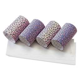 Craft Express Sublimation Pattern Transfer Sheets - Dynamic Leo, 4-1/2" x 12", Pkg of 4