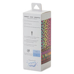 Craft Express Sublimation Pattern Transfer Sheets - Assorted 2, 4-1/2" x 12", Pkg of 6 back of box