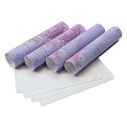 Craft Express Sublimation Pattern Transfer Sheets - Pink Mist, 12" x 12", Pkg of 4