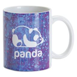 Craft Express Sublimation Pattern Transfer Sheets - Pink Mist, applied to mug