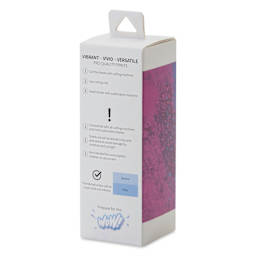 Craft Express Sublimation Pattern Transfer Sheets - Pink Mist, 4-1/2" x 12", Pkg of 4 back of box