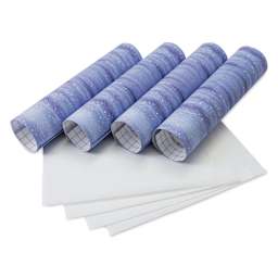 Craft Express Sublimation Pattern Transfer Sheets - Firefly Night, 12" x 12", Pkg of 4