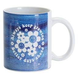 Craft Express Sublimation Pattern Transfer Sheets - Firefly Night, applied to a mug