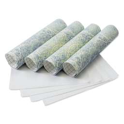 Craft Express Sublimation Pattern Transfer Sheets - Electric Lake Green, 12" x 12", Pkg of 4