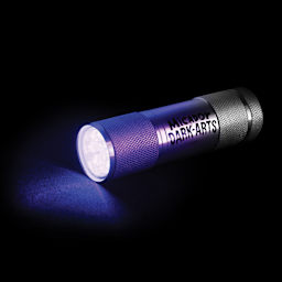 Micador Dark Arts Magic Black Light turned on