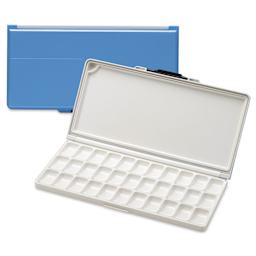 Meeden Airtight Leakproof Watercolor Palette - Blue, 33 Wells