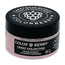 Colorberry Carat Collection Dry Resin Pigment - Rose Quartz, 25 g, Jar