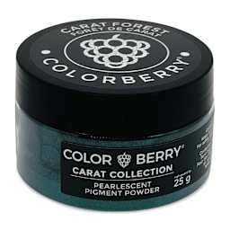 Colorberry Carat Collection Dry Resin Pigment - Forest, 25 g, Jar