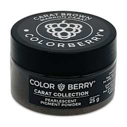 Colorberry Carat Collection Dry Resin Pigment - Brown, 25 g, Jar