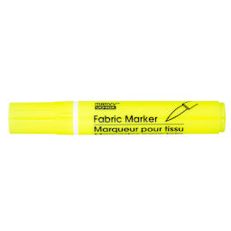 Fabric Brush Marker Fluorescent Yellow - Pigmented Ink