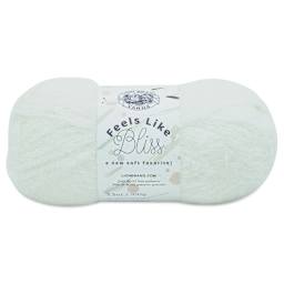Lion Brand Feels Like Bliss Yarn - White, 109 yards