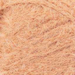 Lion Brand Feels Like Bliss Yarn - Peach, close-up