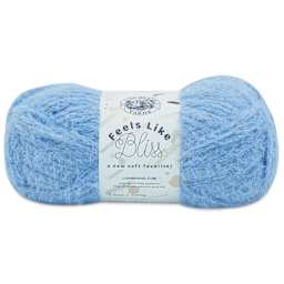 Lion Brand Feels Like Bliss Yarn - Sky, 109 yards