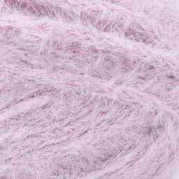 Lion Brand Feels Like Bliss Yarn - Lavender, close-up