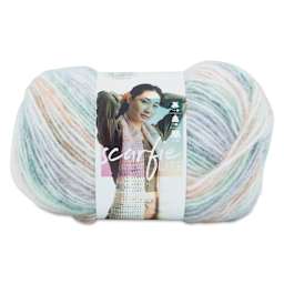 Lion Brand Scarfie Lite Yarn - Tiger Lily
