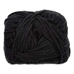 Needle Crafters Milk Cotton Yarn - Black, skein