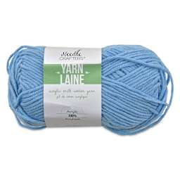 Needle Crafters Milk Cotton Yarn - Light Blue, front of the packaging