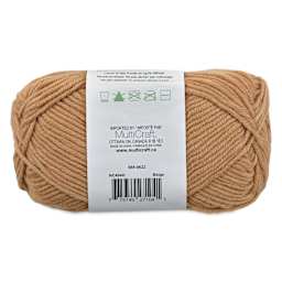Needle Crafters Milk Cotton Yarn - Beige, back of the packaging