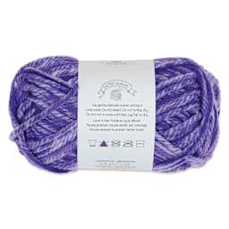 Needle Crafters Twist Duo-Tone Yarn - Viola, care instructions