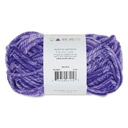 Needle Crafters Twist Duo-Tone Yarn - Viola, back of the packaging
