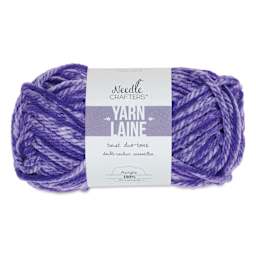 Needle Crafters Twist Duo-Tone Yarn - Viola, front of the packaging